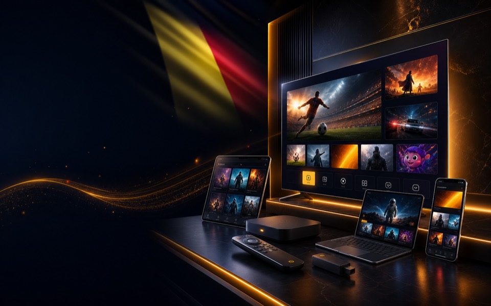IPTV Belgique abonnement premium HD 4K